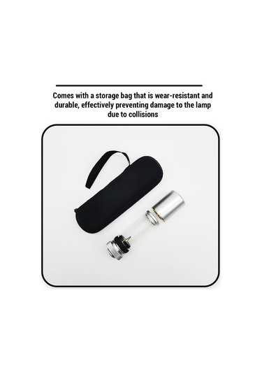 Taşınabilir Gaz Kamp Fener Açık Mum Lamba Kamp Yürüyüş Siyah Siyah