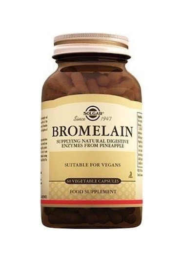 Bromelain 150 Mg 60 Kapsül