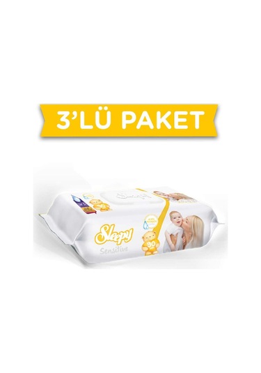Sleepy Sensitive Islak Havlu 90'lı x 3