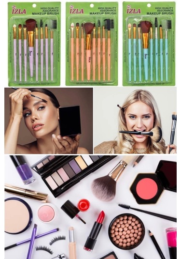 İzla Profesyonel Makyaj Fırçası Seti 8'li