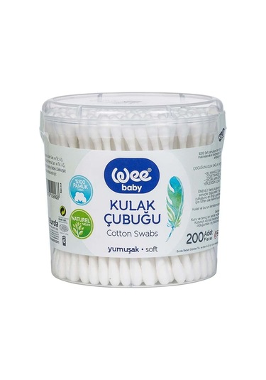 Wee Baby Kulak Temizleme Çubuğu 200 Adet 906-9044998128903