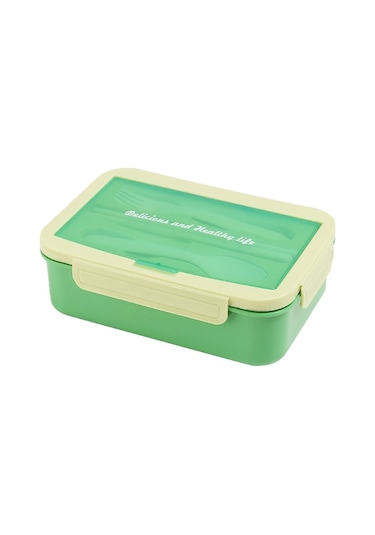 Jzcat Yalıtımlı Öğle Yemeği Kutusu Yeşil-pp Malzeme