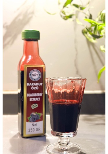 Bi Gastro - Organik Karadut Özü - Karadut Şurubu - Kara Dut Pekmezi - 350 Gr