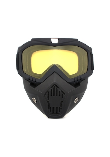 Tcherchi Ayrılabilir Yüz Maskesi Motosiklet Kaskı