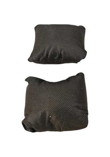 Yastık Düzenleyici 8 Adet Tela Siyah Bileklik & Saat Ve Kelepçe 8x8 Cm Çok Renkli