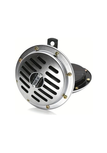 Pazly Drimore 12v 320hz Elektrikli Super Kornası, 2li, 125mm Krom Araç Kornası