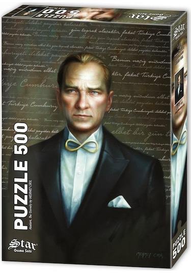 Star Puzzle 500 Parça Atatürk Sonsuzluk Puzzle