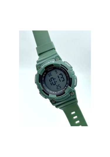 Penly Su Geçirmez Dijital Yetişkin Kol Saati 349 Model Yeşil +4 Renk Kronometre-alarmlı 5atm