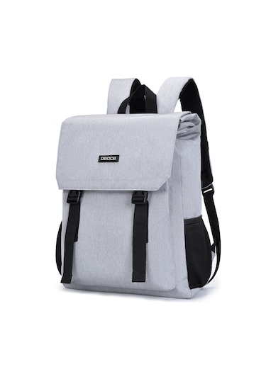 Tenfowee Kadın Erkek 15.6 İnç Laptop Çantası, Seyahat Ve Okul İçin Poliester Sırt Çantası Siyah