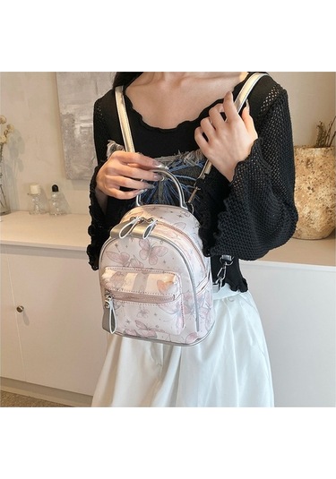 Luckydog Kadın Küçük Mini Sırt Çantası- Açık Pembe Renk AÇIK PEMBE