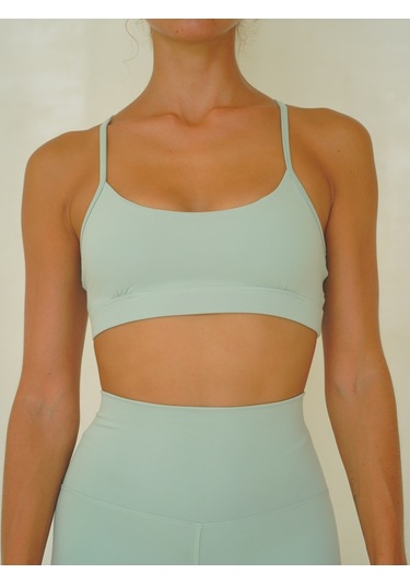 Fold Kaplı Spor Mint Crop Mint