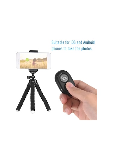 Pazly Gopro Akaso Ek7000 İçin 18 Parçalı Aksiyon Kamera Aksesuar Seti, 360 Derece Tripod