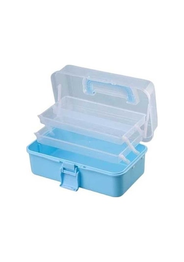 Tongxida Bosphorusboutique Pazly Organizatör, Mavi, Katlanır Kapasiteli, Fırça Dikiş Seti, Büyük Boya Uygun Mavi