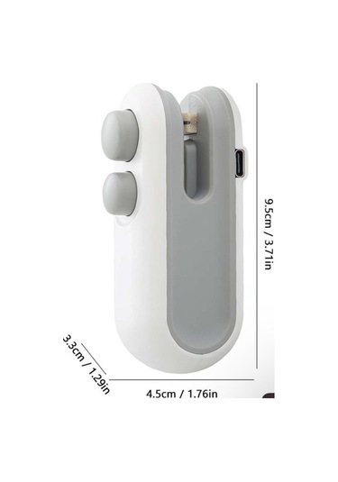 Mini Poşet Kapatıcı - Mavi Mavi