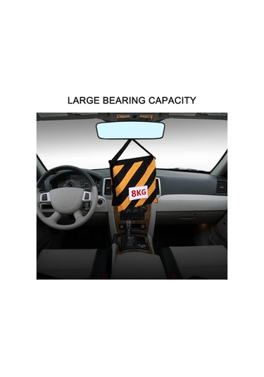 Jeemson Plastik Siyah Araç Geribakış Aynası - Geniş Görünüm, Hd Kalite, 200x60mm Boyut