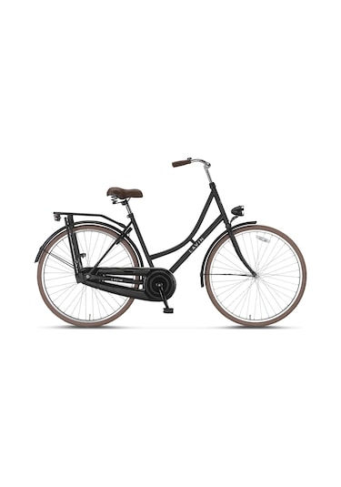 Lavın 2887 Zwart Kadın Şehir Bisikleti Basıc Kontra Pedal 520h 28 Siyah