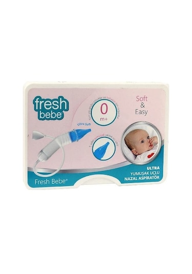 Fresh Bebe Ekstra Yumuşak Uçlu Nazal Aspiratör ve Yedek Uç 5'li