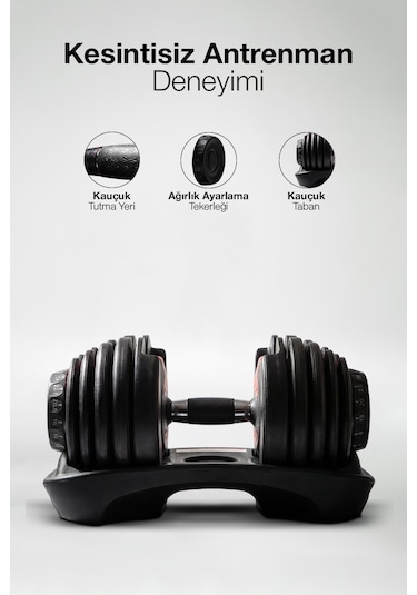 Proforce Db-zen Ayarlanabilir Dambıl - 24 KG