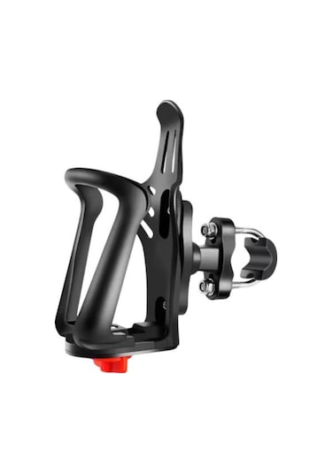 Siyah Bisiklet Su Şişesi Tutucu Motosiklet Bardak Tutucu Kararlı Kaymaz Koruma Geniş Uygulama Kolay Kurulum Su Şişesi Braketi Siyah