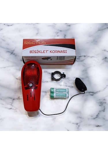 Rcts-809a 8 Sesli Ve Işıklı Bisiklet Kornası Mavi