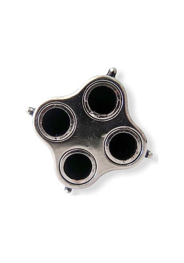 Denix Dekoratif Replika Revolving 4 Barrel Flintlock Pistol, France 18th. C.