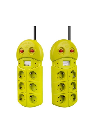 Vea Ve-970b 6'lı 1.5 Metre Grup Priz