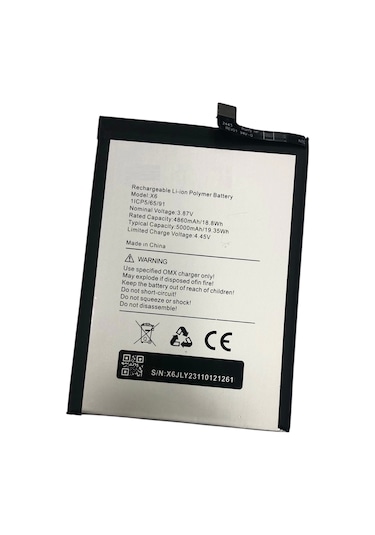 Omix X6 Batarya 5000 Mah