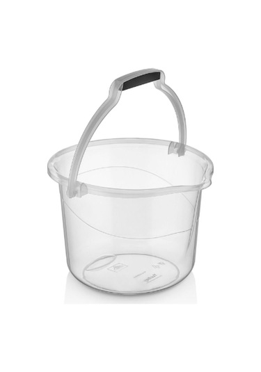 Şeffaf Su Kovası 13 Lt Beyaz