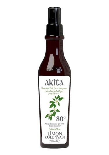 Akita 80 Derece Geleneksel Türk Limon Kolonyası 250 ML