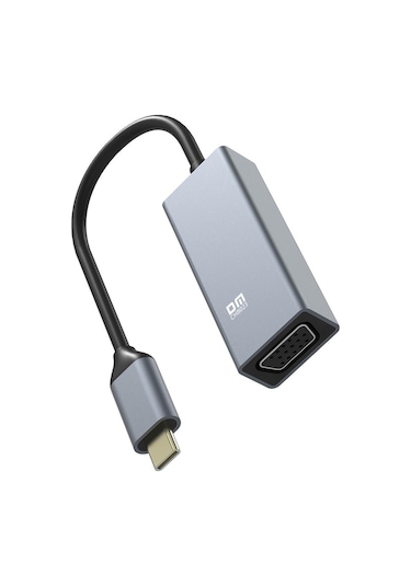 Dm Chb023 Type C To Vga 1080p 60hz Çevirici Dönüştürücü