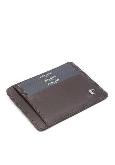 Pierre Cardin Kahve Analin Unisex Deri Kartlık 0422d06 Kahve-analin