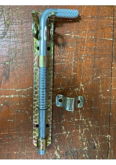 Çankaya Ferforje Yaylı Kapı Sürgüsü 20cm