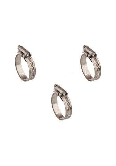 3 Adet W4 Hortum Kelepçesi 8-16 mm Ayarlı 304 Kalite Paslanmaz