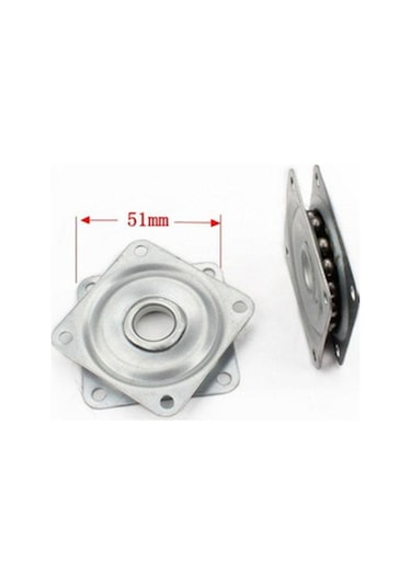 2/3/4 Tam Bilyalı Rulman Döner Plaka Metal Tembel Susan Pikap Tv Raf Masası 1 Pc 3inches