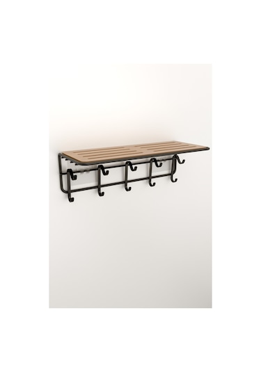 Teknotel ST170 Yapışkanlı Askılı Raf Mat Siyah Çok Renkli