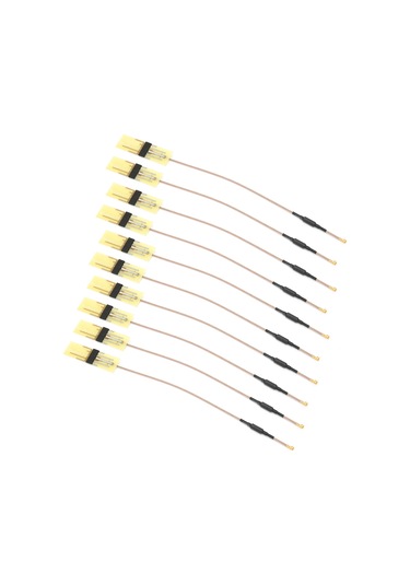 Yaleker 10 Adet 2.4g/5g Ipx Anten, Mini Pcı-e Wifi Bluetooth Dahili Anten, 17cm Uzunluk, Basit Kurulum, Plug & Play, Kaliteli Performans