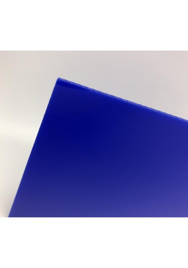 2.8mm Açık Mavi Pleksi Levha Pleksi Akrilik