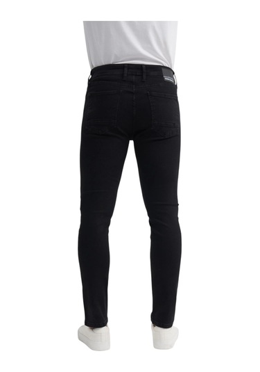 Cazador Parker Extra Slim Fit Non Denim Pantolon Normal Bel Normal Paça Siyah