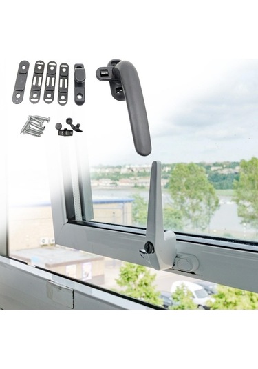 Trendooze Homyl Kapı Pencere Kolu Kanat Kilitleme Sağ İtmel Sağ