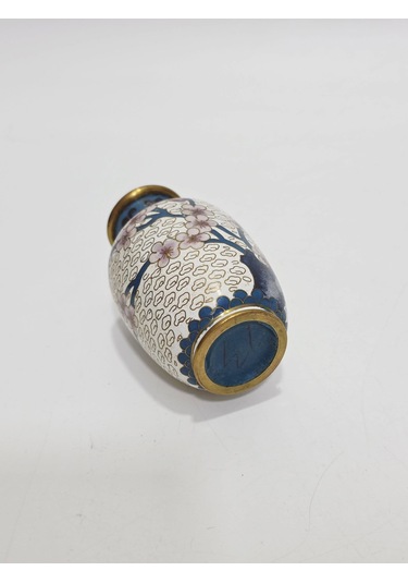 Antika Cloisonne Mini Vazo 10cm 010