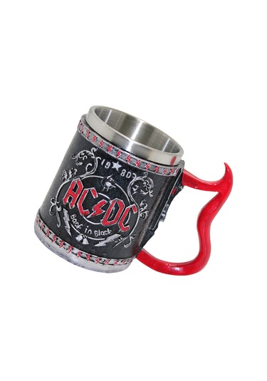 Büro Ev Ofis Hediyesi İçin Metal Müzik Figürlü Çelik Kupa Bardak