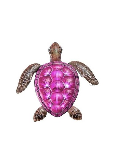 Fastbuy Mavi Metal Kaplumbağa Duvar Dekoru - Deniz Tema, Kolay Asma, Uzun Ömürlü Sanat Aksesuar Diğer