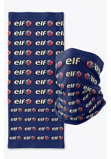 Elf Motorcu Buff Tüp Boyunluk Lacivert