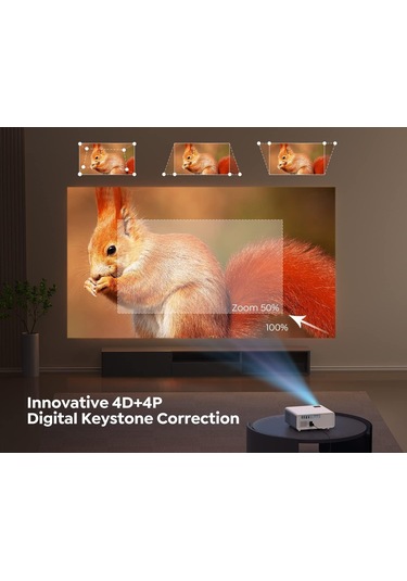 Yaber Pro Y9 15000Lümen 450 Ansı 1080P 5G Wifi Bluetooth Projektör