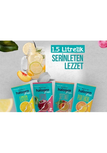 Şekeroğlu Halogen Meyveli Toz İçecek 4'lü