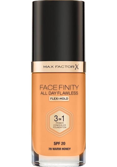 Max Factor Facefinity All Day Flawless Fondöten 78 Warm Honey