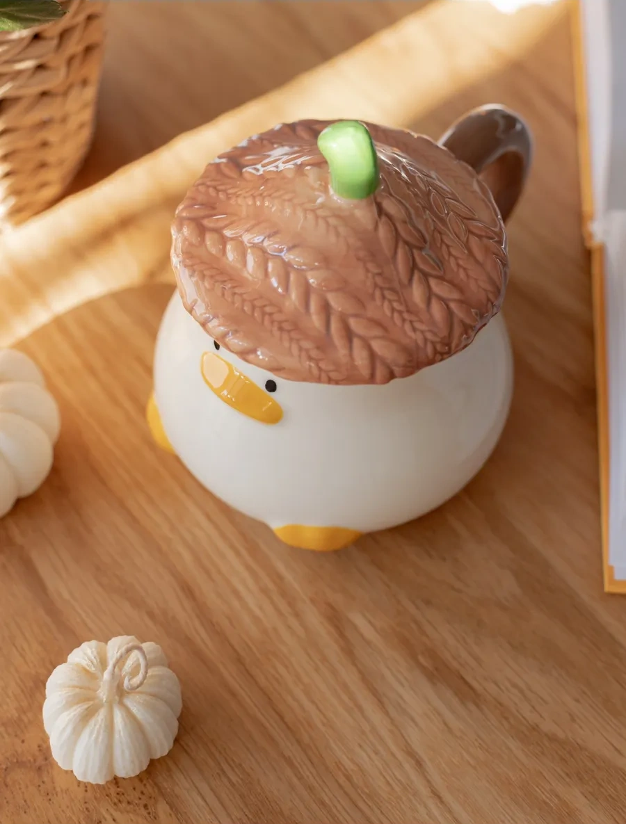 Perex Kapaklı Kupa, Büyük Kupa, 400 Ml 294696834 Beyaz