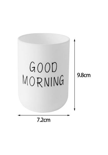 Pazly Tutucu Tezgah Tatil Suntek Fırçası Diş Beyaz Beyaz 330ml 2x Xy Beyaz