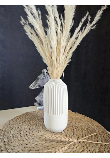 İskandinav Tarz Vazo Beyaz