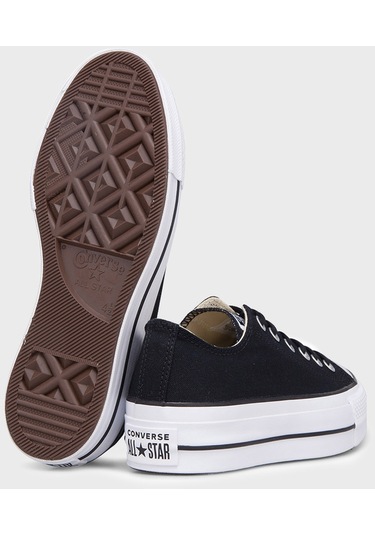 Converse Bayan Ayakkabı 560250c 001 Siyah-beyaz-beyaz Çok Renkli